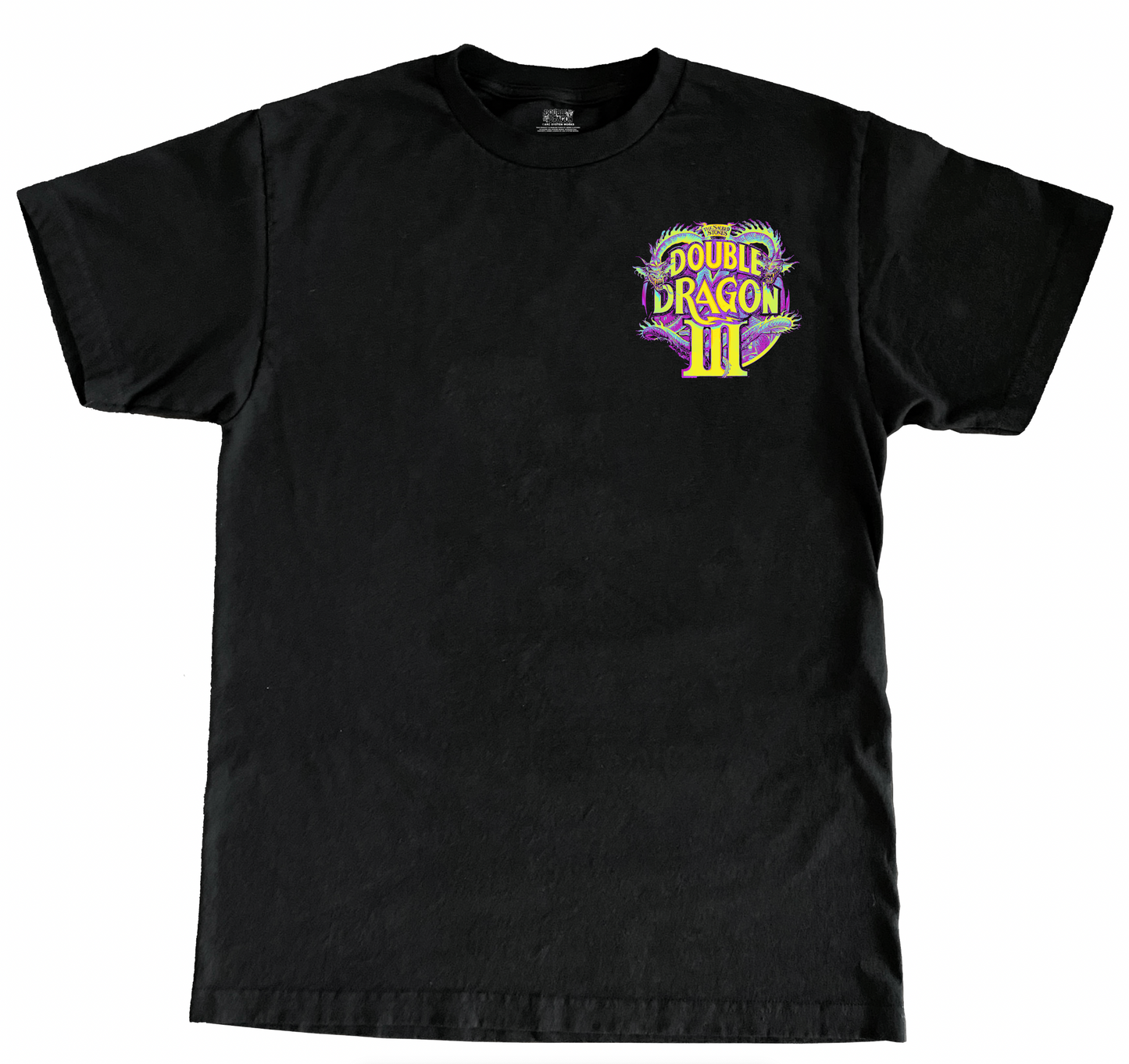 DOUBLE DRAGON III BOX ART TEE (DOUBLE SIDED PRINT)