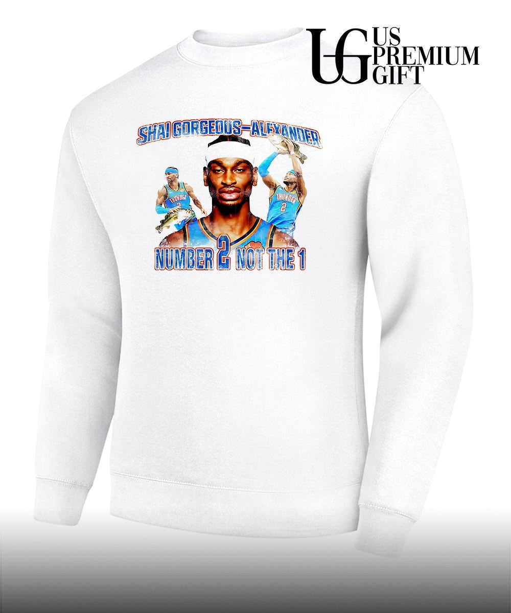 Shai Gilgeous-Alexander Oklahoma City Thunder NBA number 2 not the 1 shirt