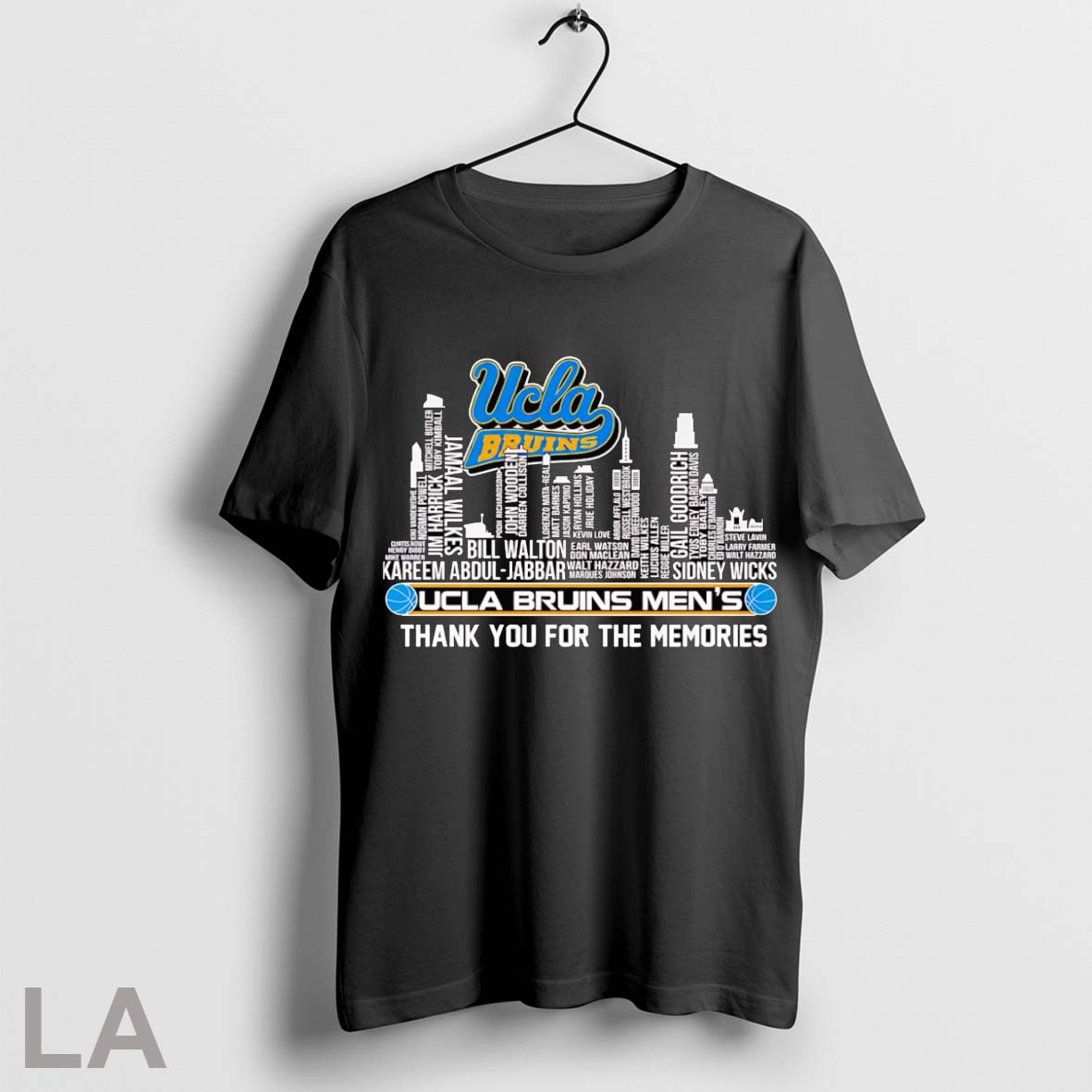 Skyline Name Ucla Bruins Mens Thank You For The Memories - clothing by TeeHivey.com