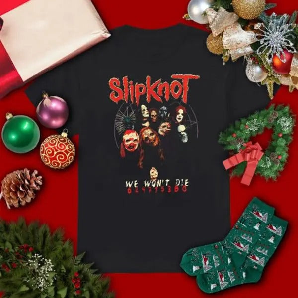 Slipknot Band Album Short Sleeve Unisex Christmas shirt