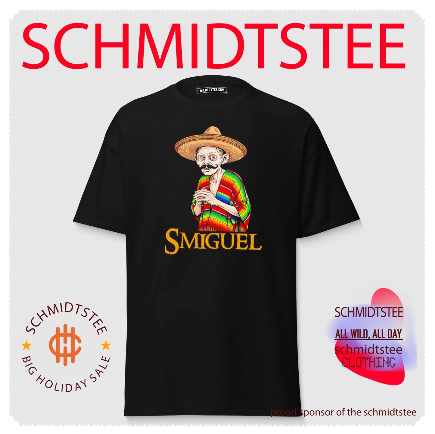 Smiguel Gollum in a Sombrero and Poncho shirt