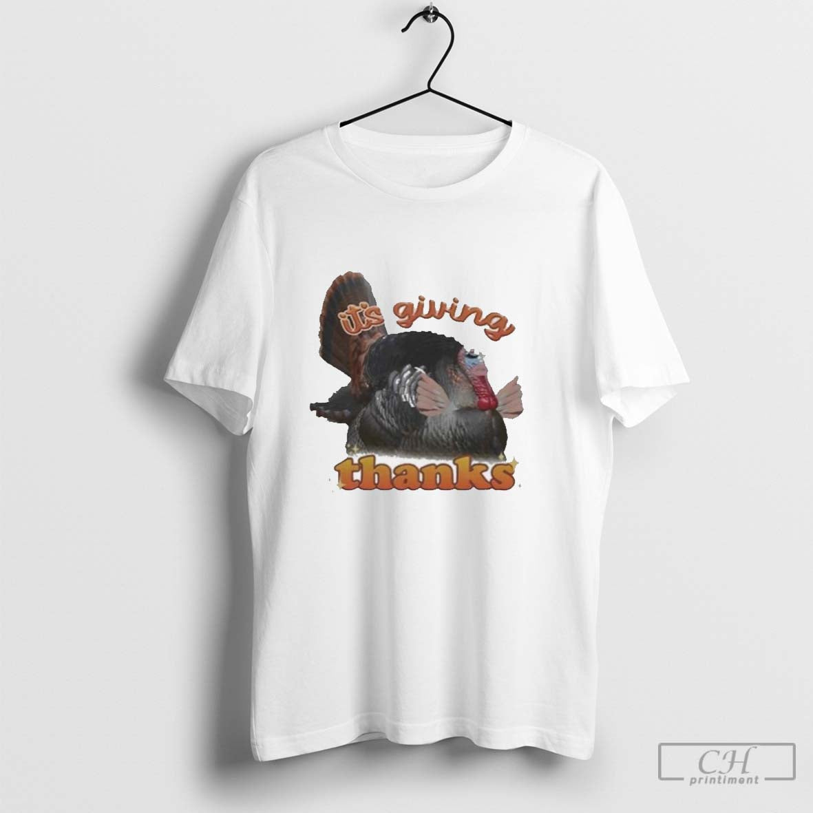 Snazzy Seagull Its Giving Thanks Turkey Thanksgiving - clothing by TeeHivey.com