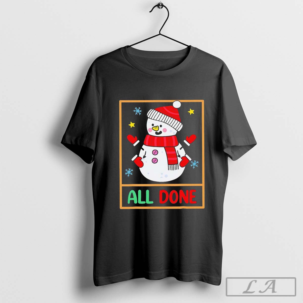 Snowman All Done Christmas - clothing by TeeHivey.com