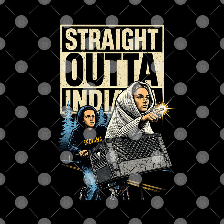 Sophie Cunningham & Caitlin Clark Straight Outta Indiana T Shirt