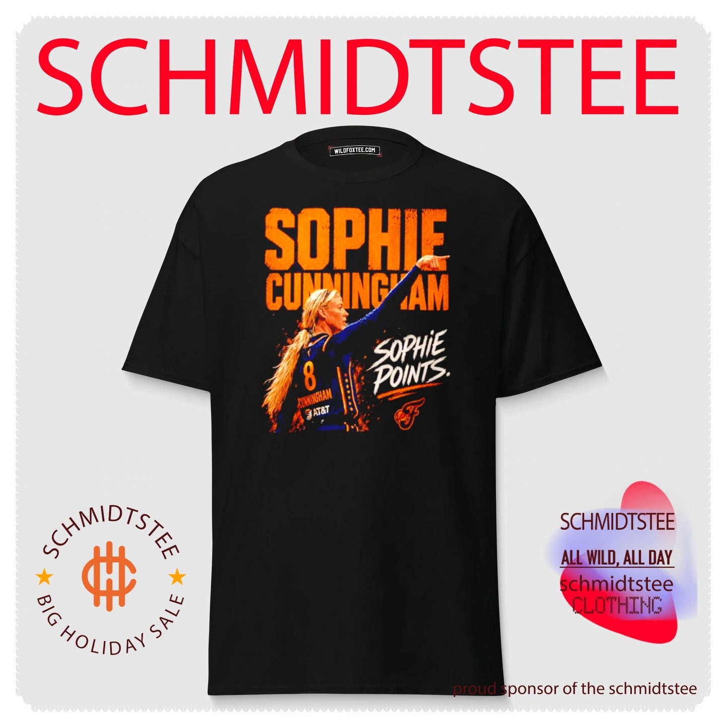 Sophie Cunningham Indiana Fever Pointing shirt