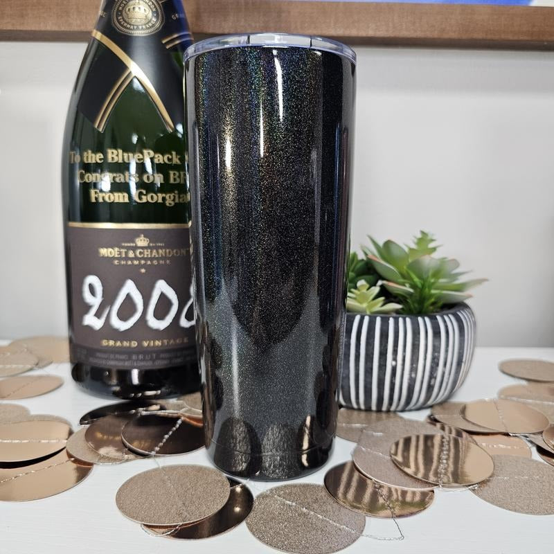 Sparkle Black Piper Lou 20oz Tumbler