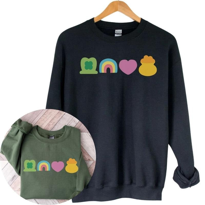 St Patrick's Day Sweatshirt, Lucky Charm Sweatshirt