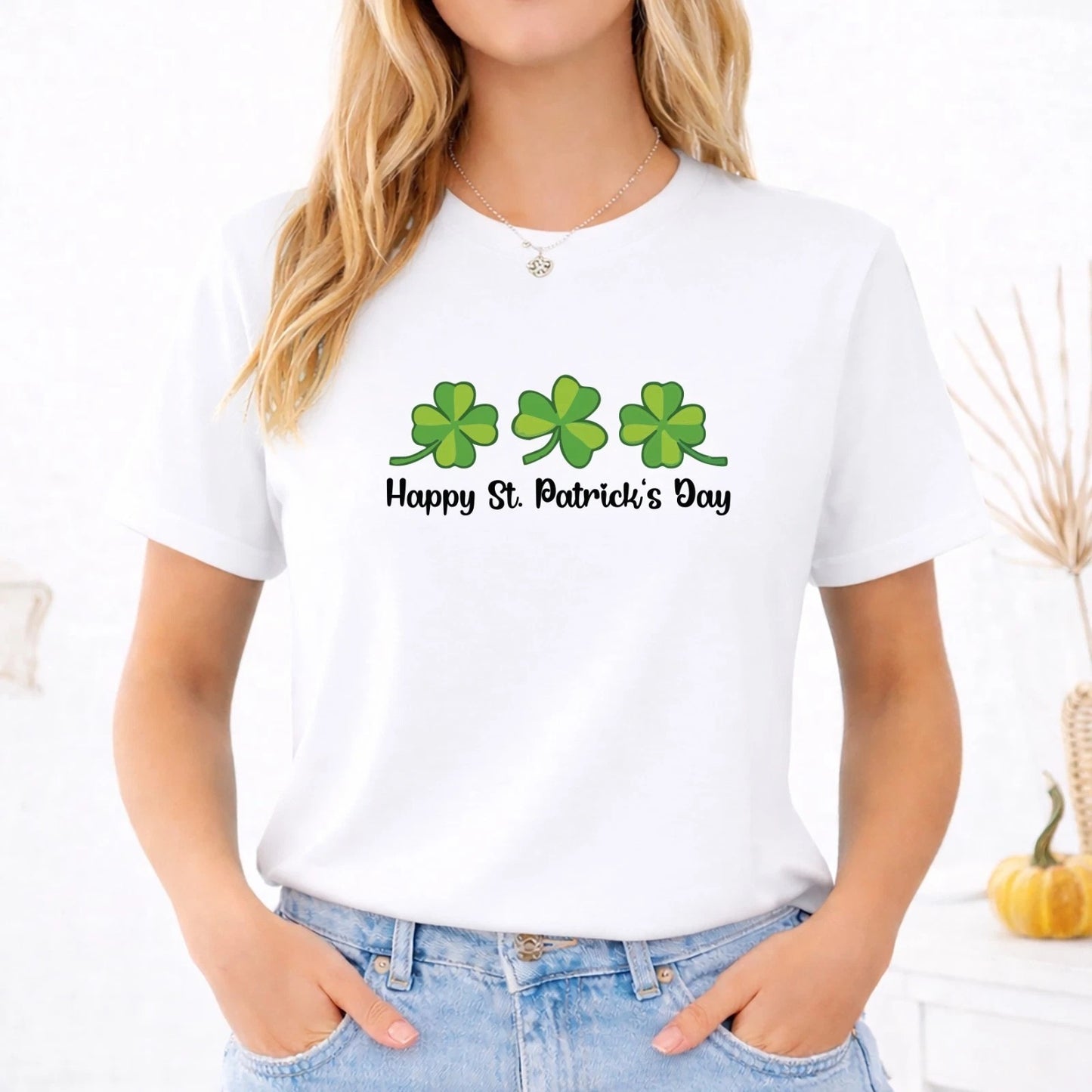 St Patricks Day T-Shirt - Irish Shamrock 2026 Gift for Him, Patrick Leaf
