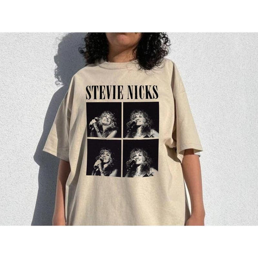 Stevie Nicks Vintage Shirt, Fleetwood Mac Retro Rock Band Gift Tee