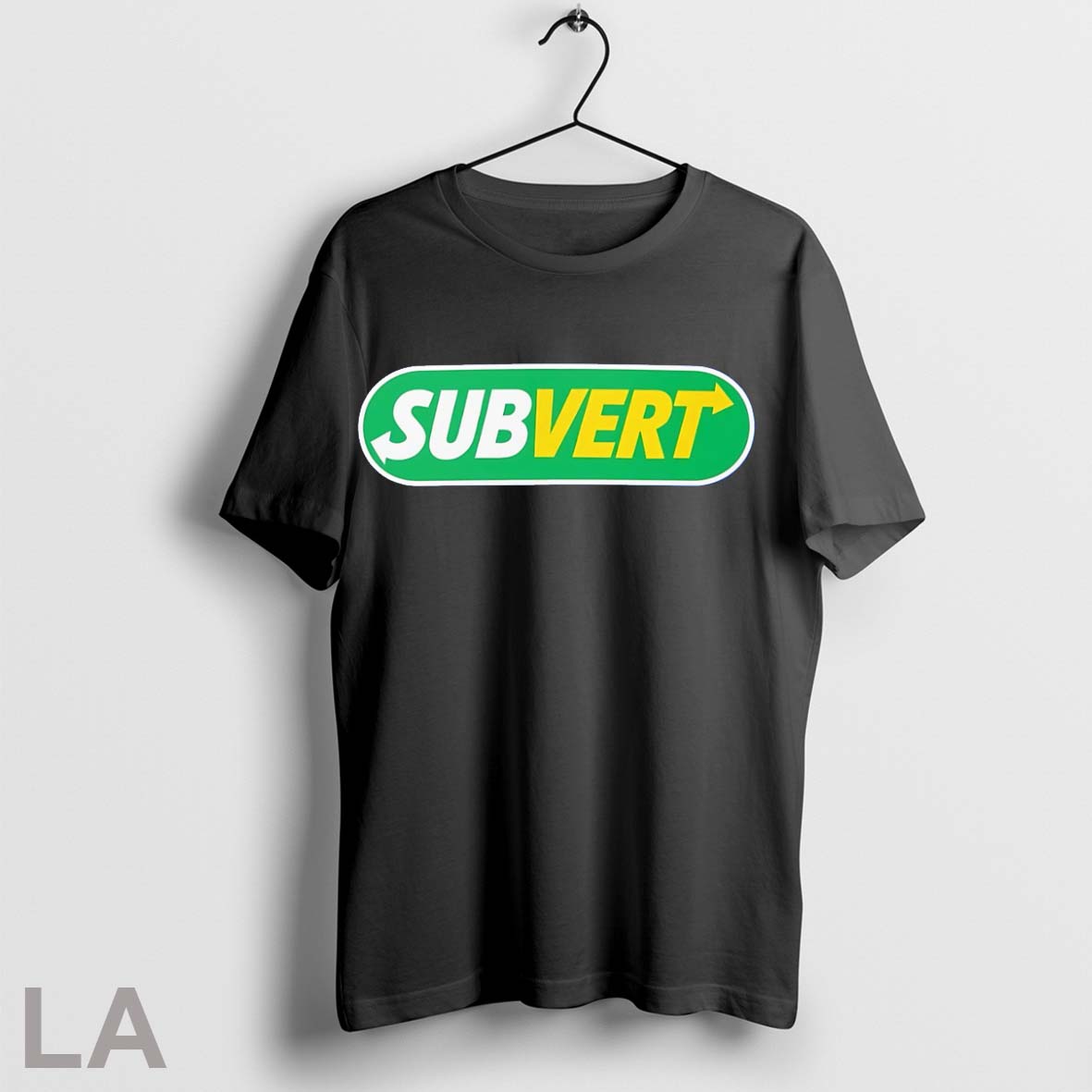 Subvert Subway Parody Logo - clothing by TeeHivey.com