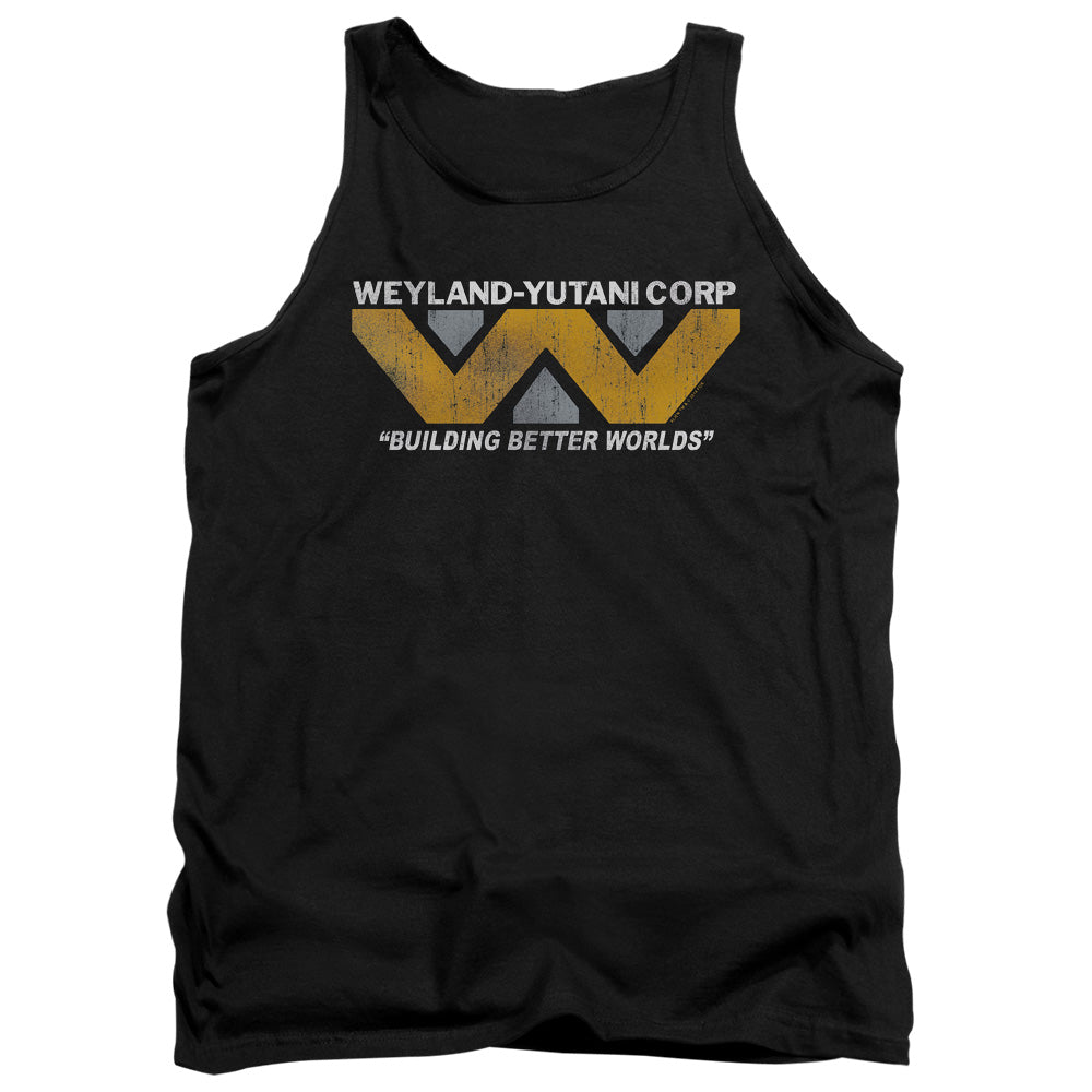 Alien Weyland Mens Tank Top Shirt Black - clothing by TeeHivey.com