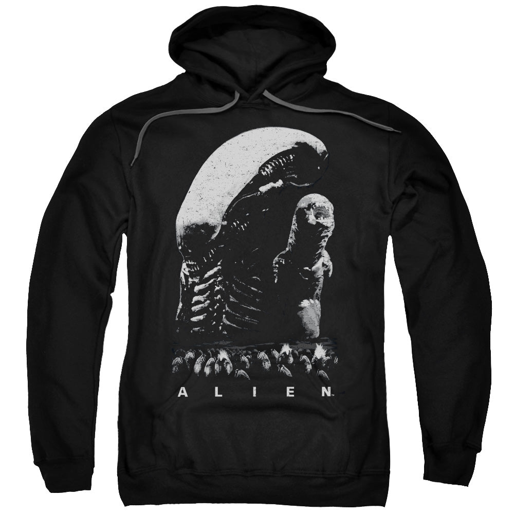 Alien Evolution Mens Hoodie Black