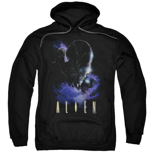 Alien In Space Mens Hoodie Black