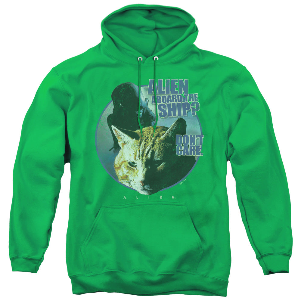 Alien Jonesy Mens Hoodie Kelly Green