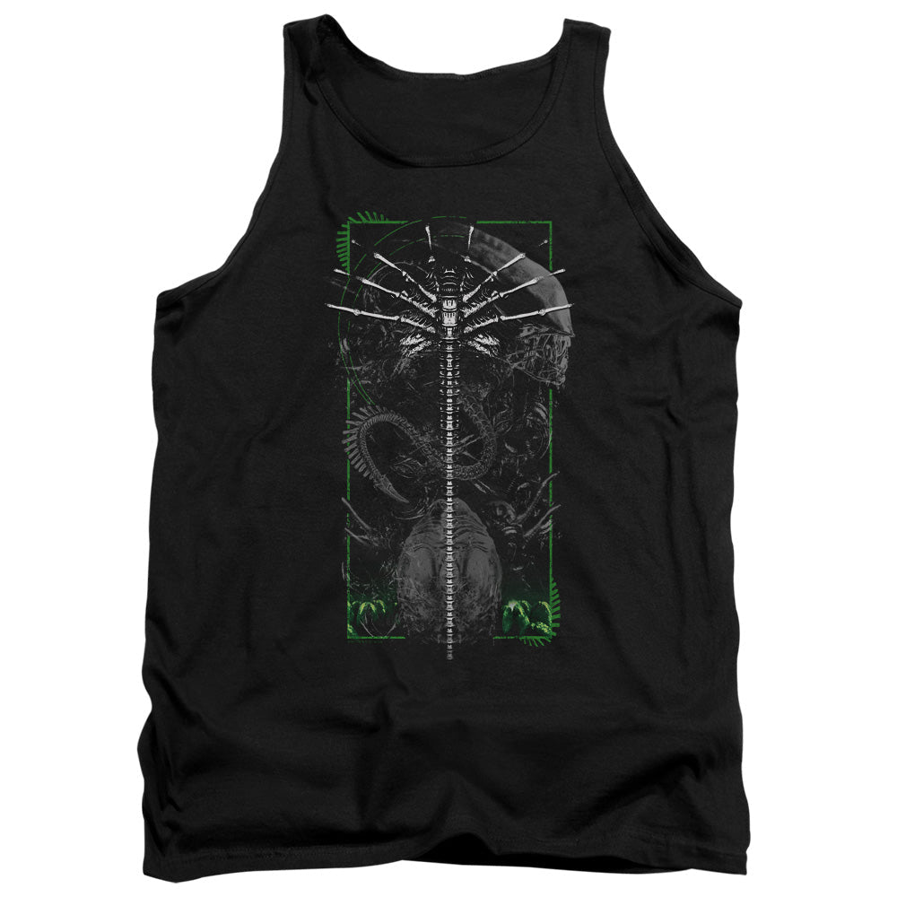 Alien Facehugger Mens Tank Top Shirt Black