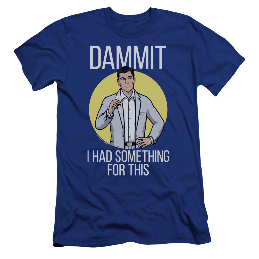 Archer Lost It Premium Bella Canvas Slim Fit Mens T Shirt Royal Blue - clothing by TeeHivey.com