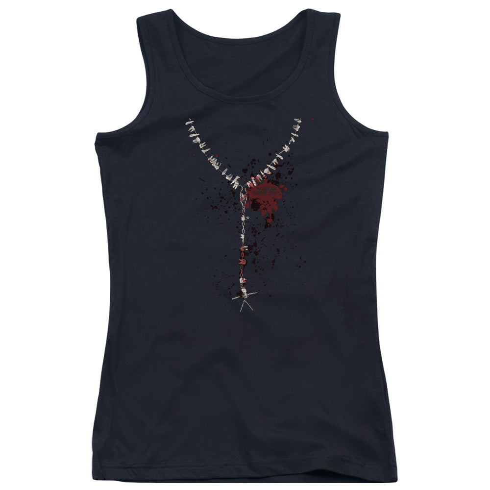 American Horror Story Necklace Womens Tank Top Shirt Black