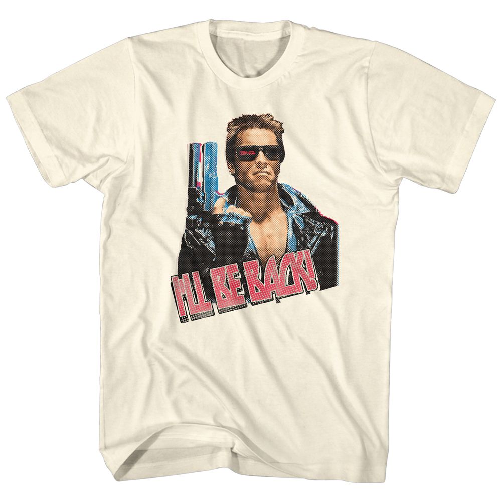 Terminator - I'll Be Back - Short Sleeve - Adult - T-Shirt - clothing by TeeHivey.com