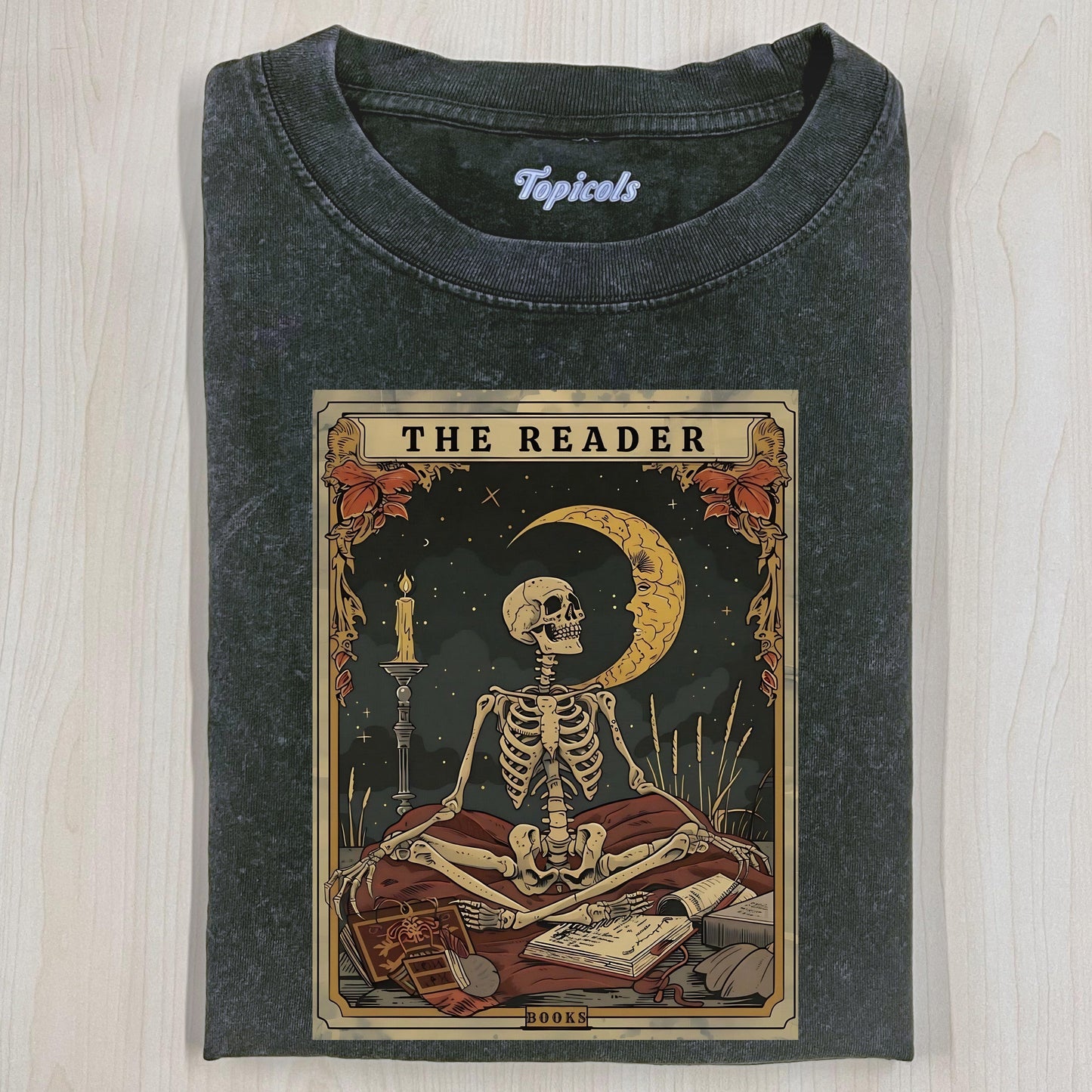 THE READER TAROT CARD SHIRT - clothing by TeeHivey.com (Image 2)