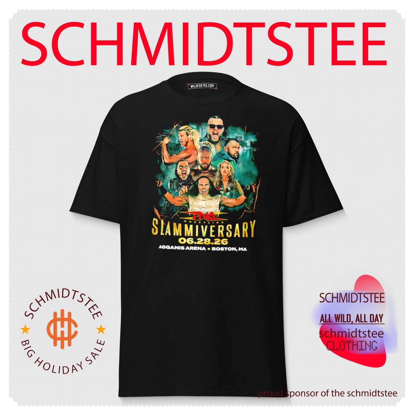 TNA Slammiversary 2026 Agganis Arena Boston shirt