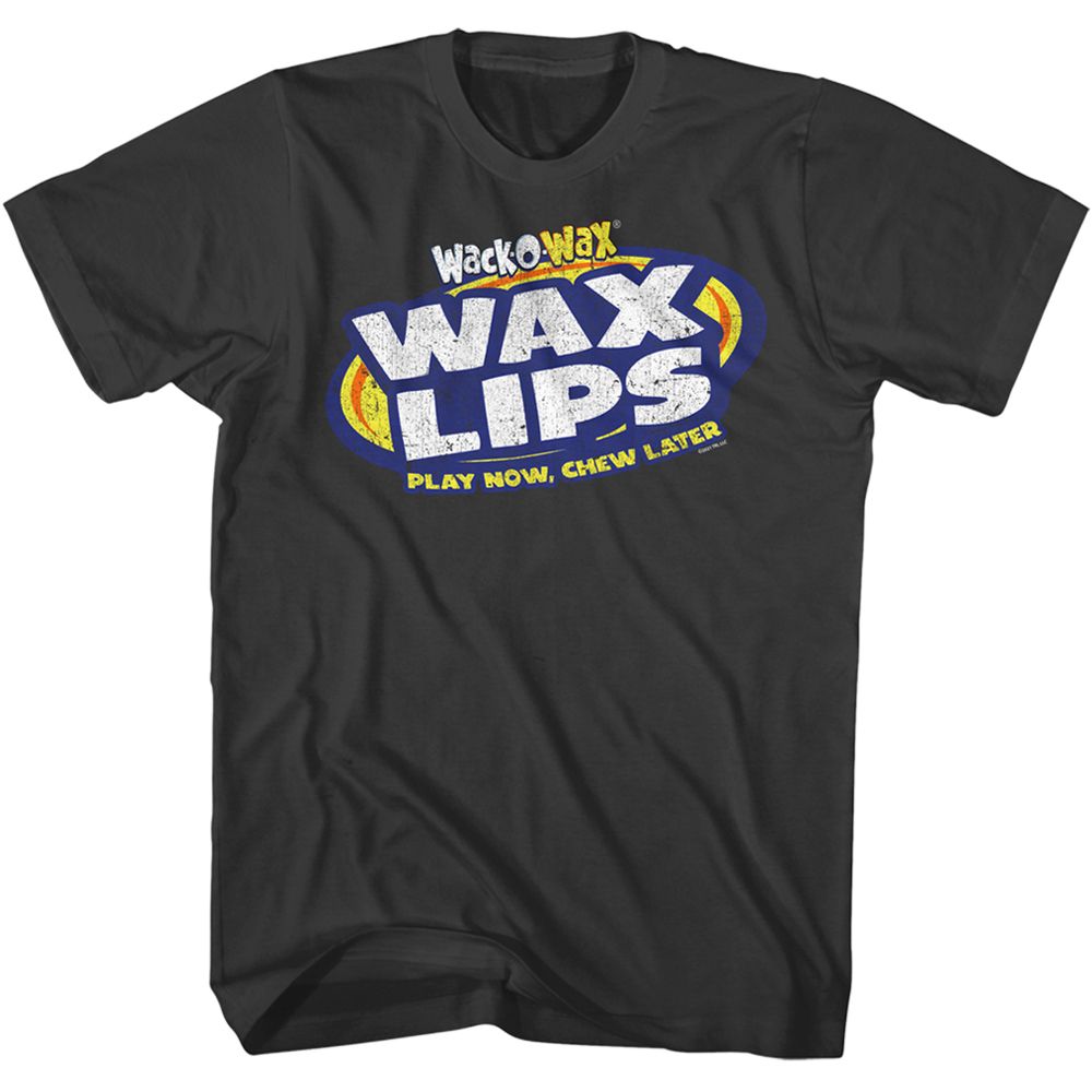 Tootsie Roll - Wax Lips Logo - Short Sleeve - Adult - T-Shirt - clothing by TeeHivey.com