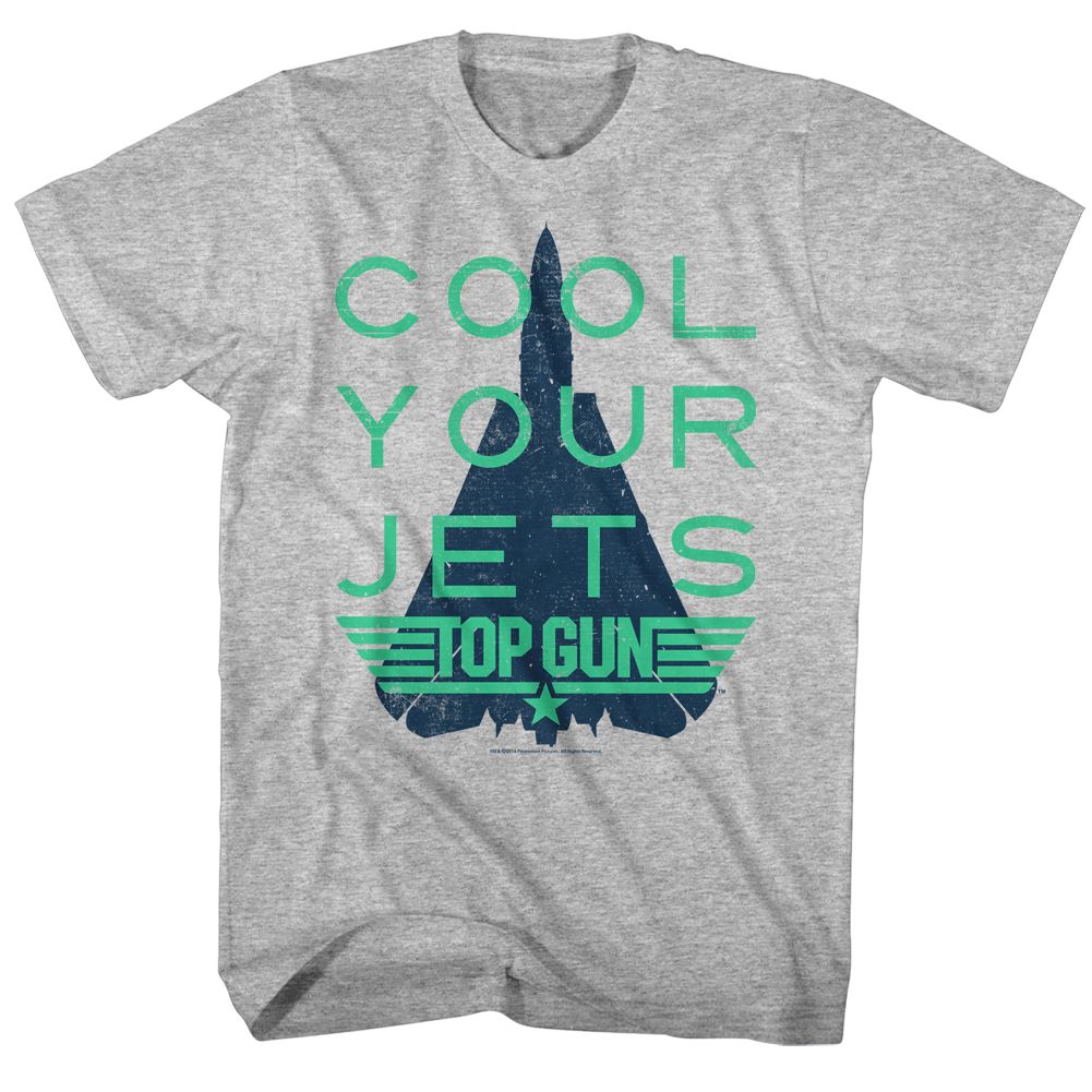 Top Gun - Cool 2 - Short Sleeve - Heather - Adult - T-Shirt - clothing by TeeHivey.com