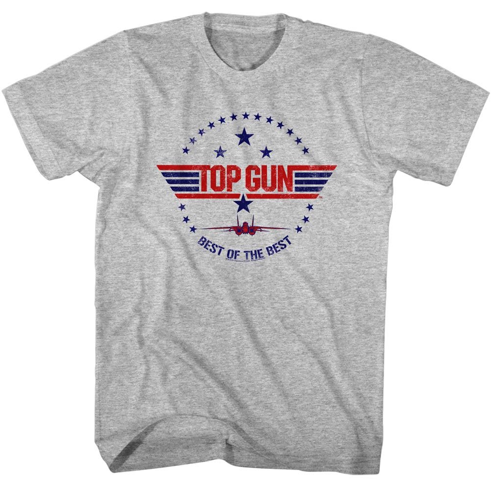 Top Gun - Best Of The Best 2 - Short Sleeve - Heather - Adult - T-Shirt - clothing by TeeHivey.com