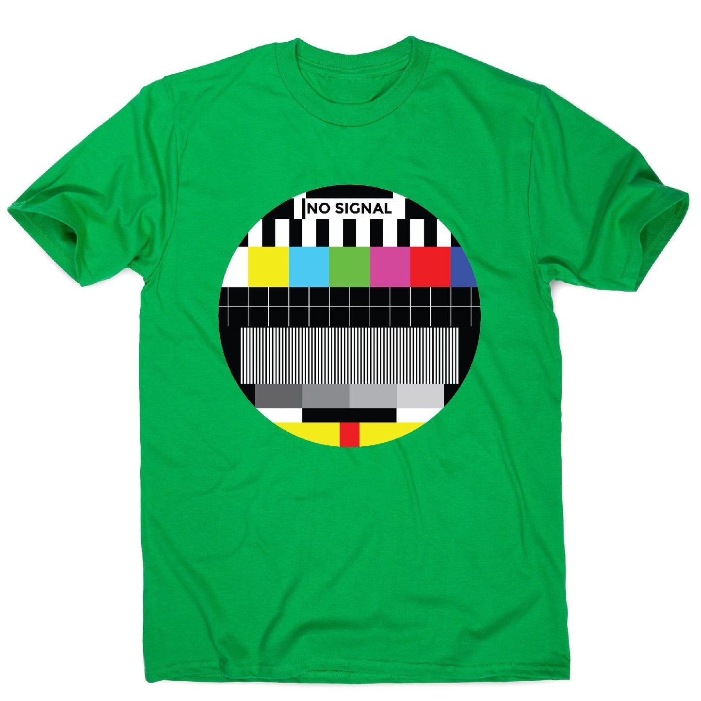 Tv signal - illustration graphic men's t-shirt