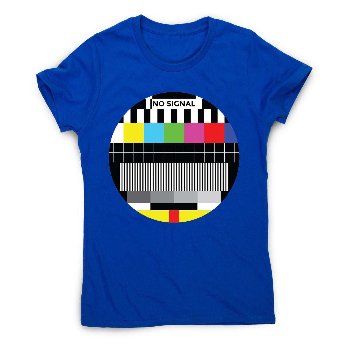 Tv signal - illustration graphic women's t-shirt