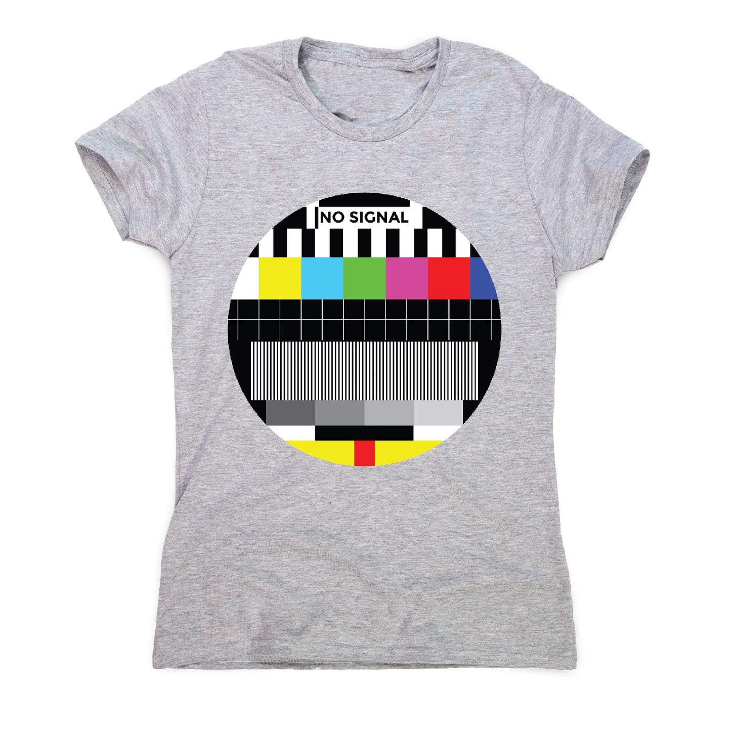Tv signal - illustration graphic women's t-shirt