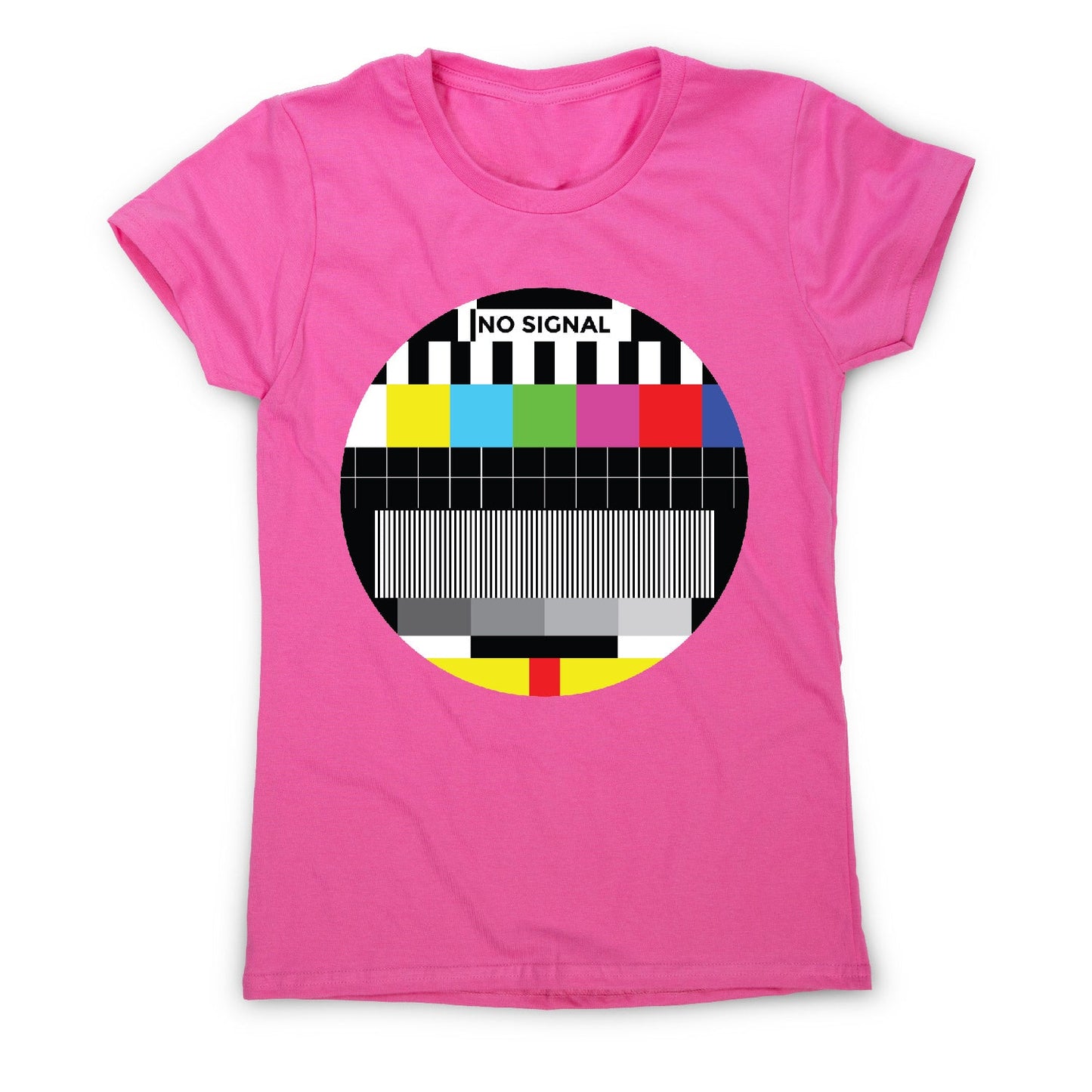 Tv signal - illustration graphic women's t-shirt