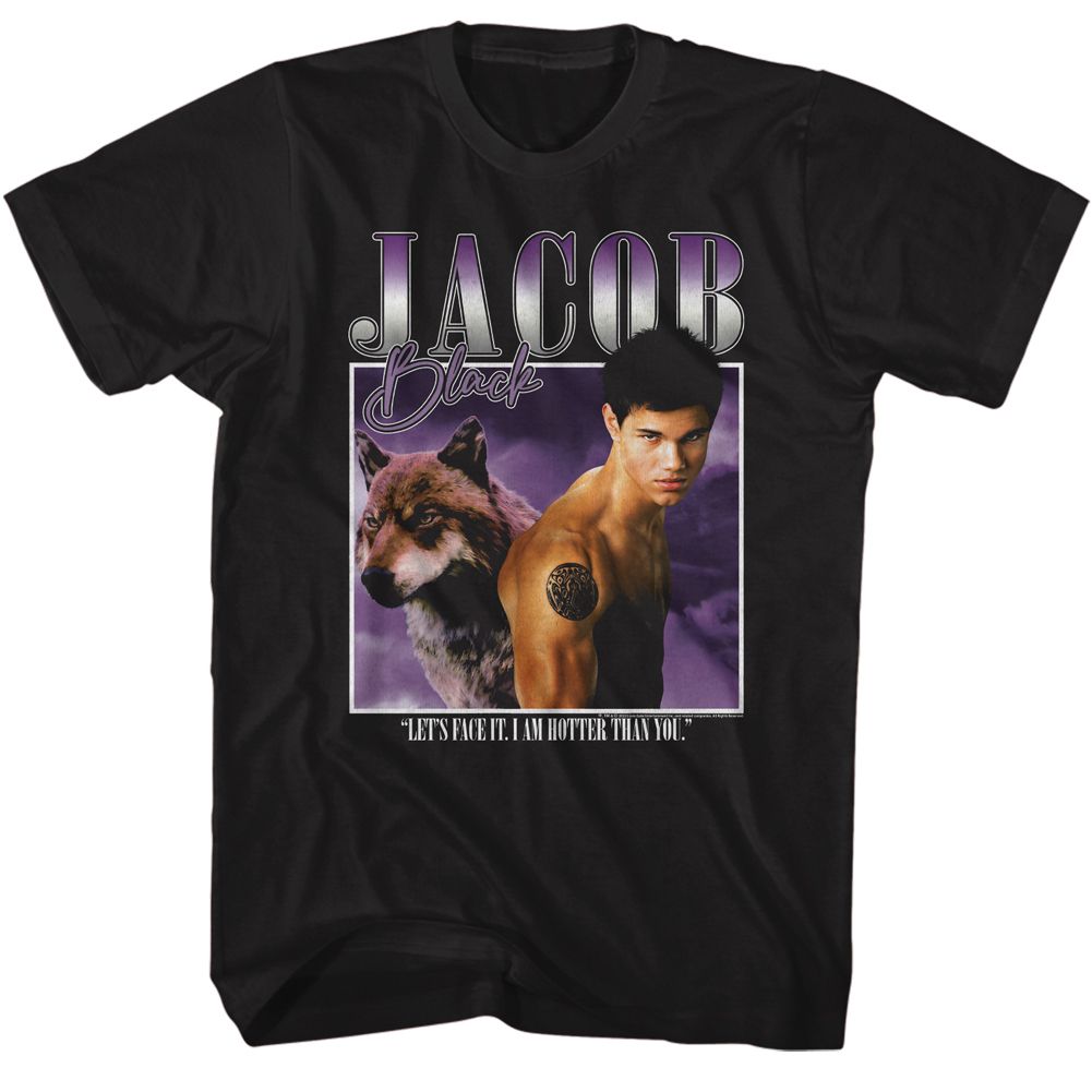 Twilight - Two Images Jacob - Short Sleeve - Adult - T-Shirt
