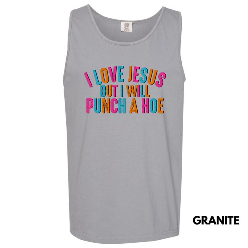 Tank Top - Will Punch A H** Comfort Colors Tank Top