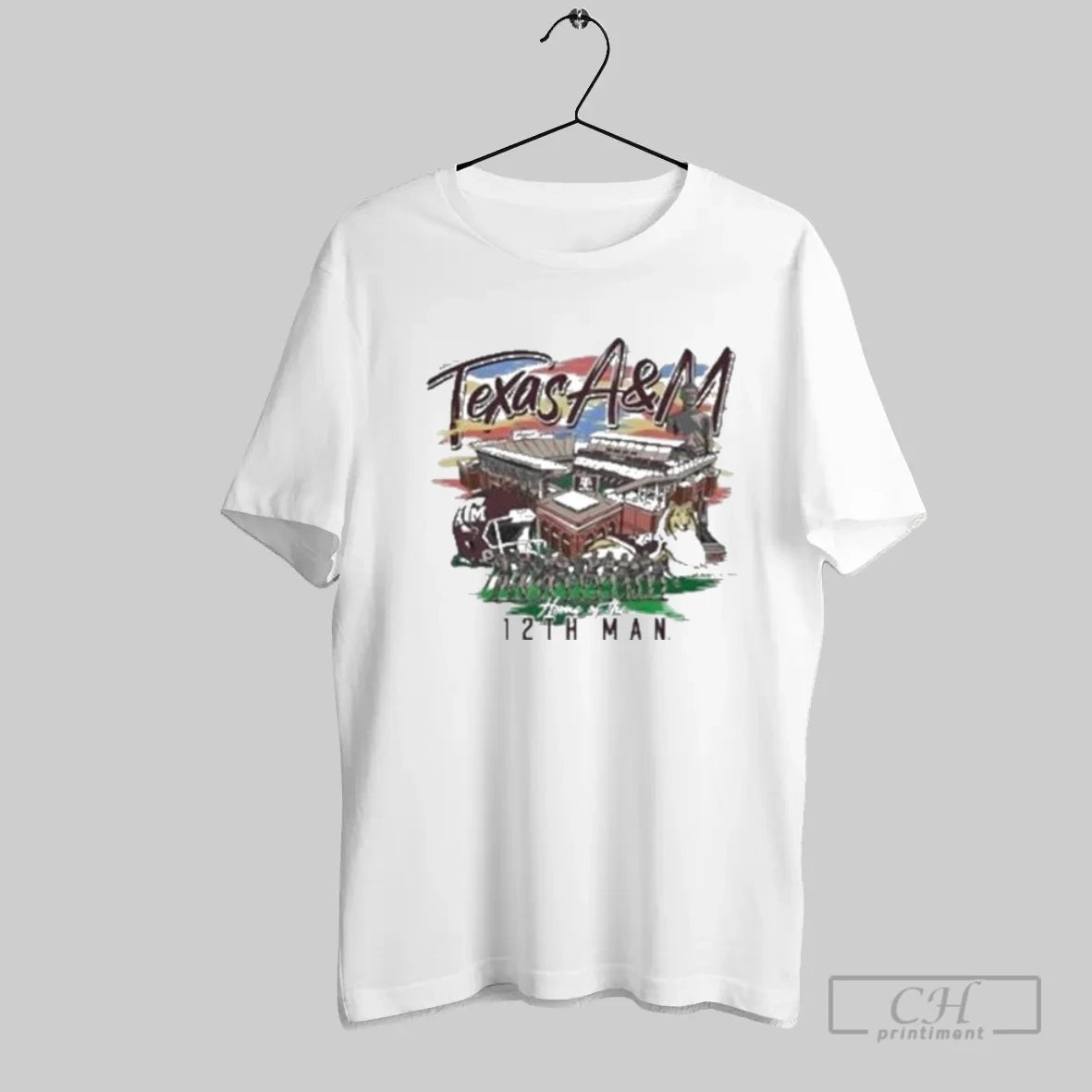Texas Am Aggies Home Of The 12th Man - clothing by TeeHivey.com
