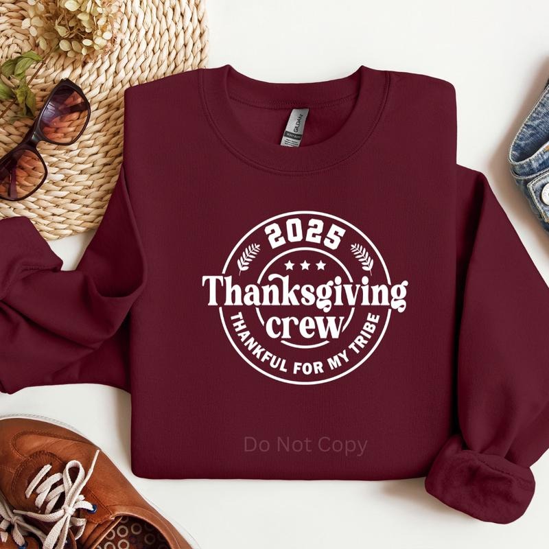 Thanksgiving Crew Screen Print Transfer