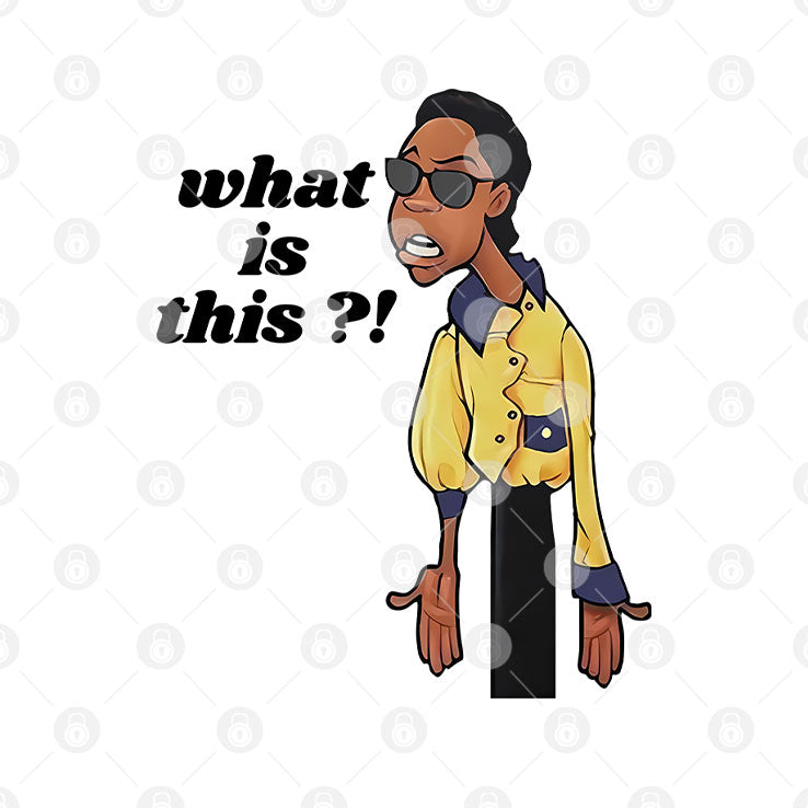 The Cosby Show Malcolm Jamal Warner Gordon Gartrell What Is This T Shirt