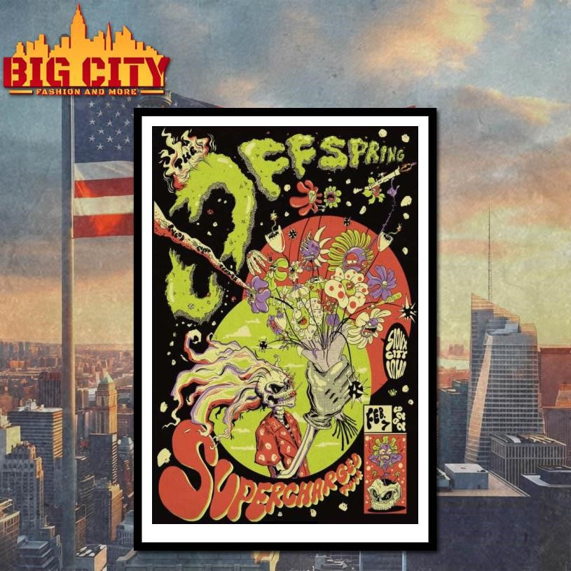 The Offspring Tyson Events Center In Sioux City IA Feb 7 2026 Poster Shirt
