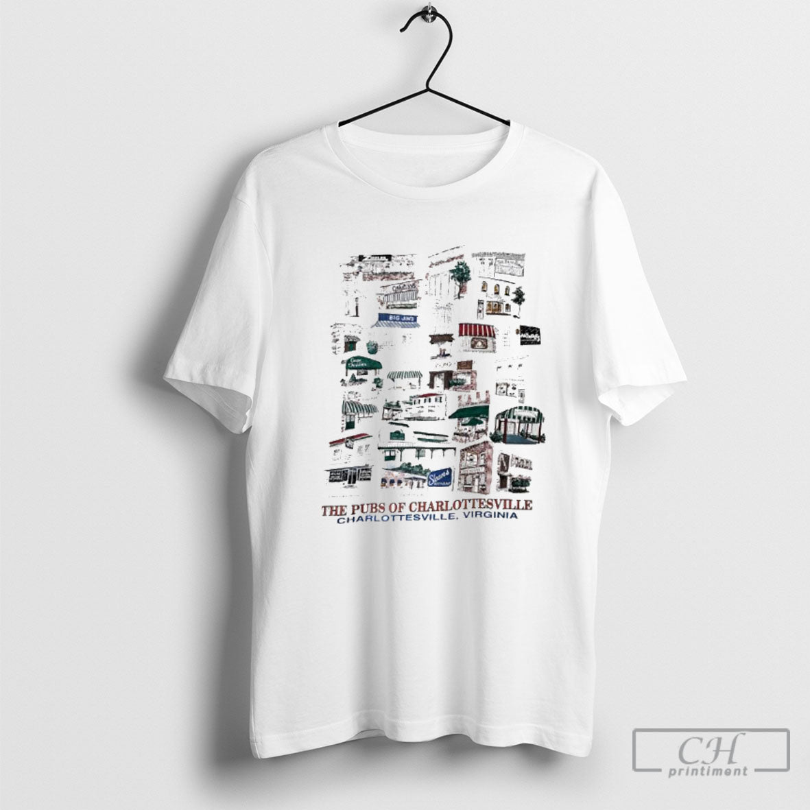 The Pubs Of Charlottesville 1992 - clothing by TeeHivey.com