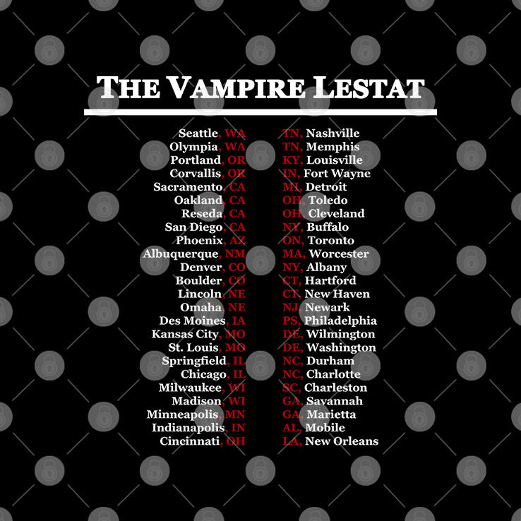The Vampire Lestat T Shirt
