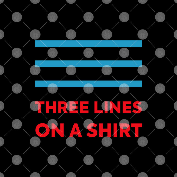 Three Lines On A Shirt England Europe T Shirt