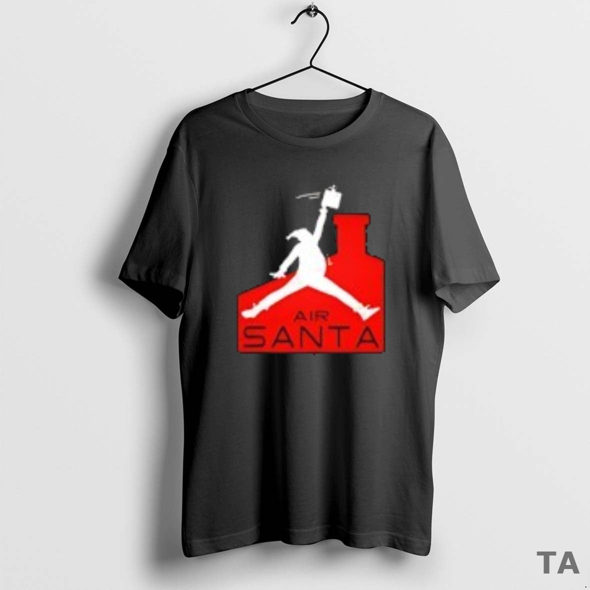 Top Air Santa Christmas Logo T Shirt Sweater - clothing by TeeHivey.com