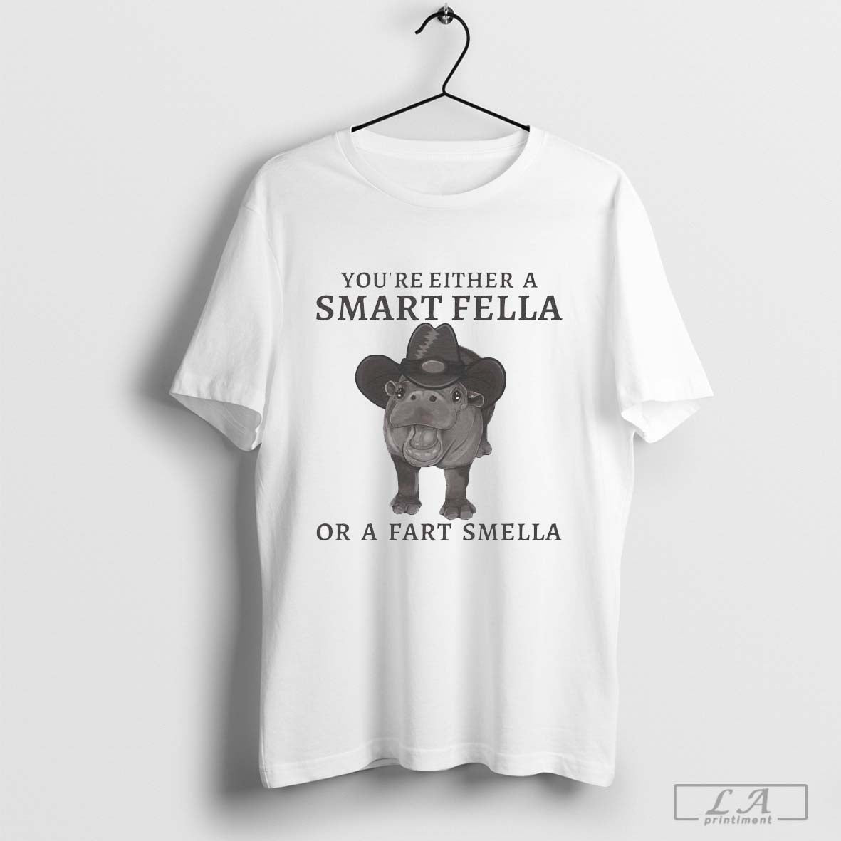 Top Moo Deng Youre Either A Smart Fella Or A Fart Smella Funny Meme 2024 - clothing by TeeHivey.com
