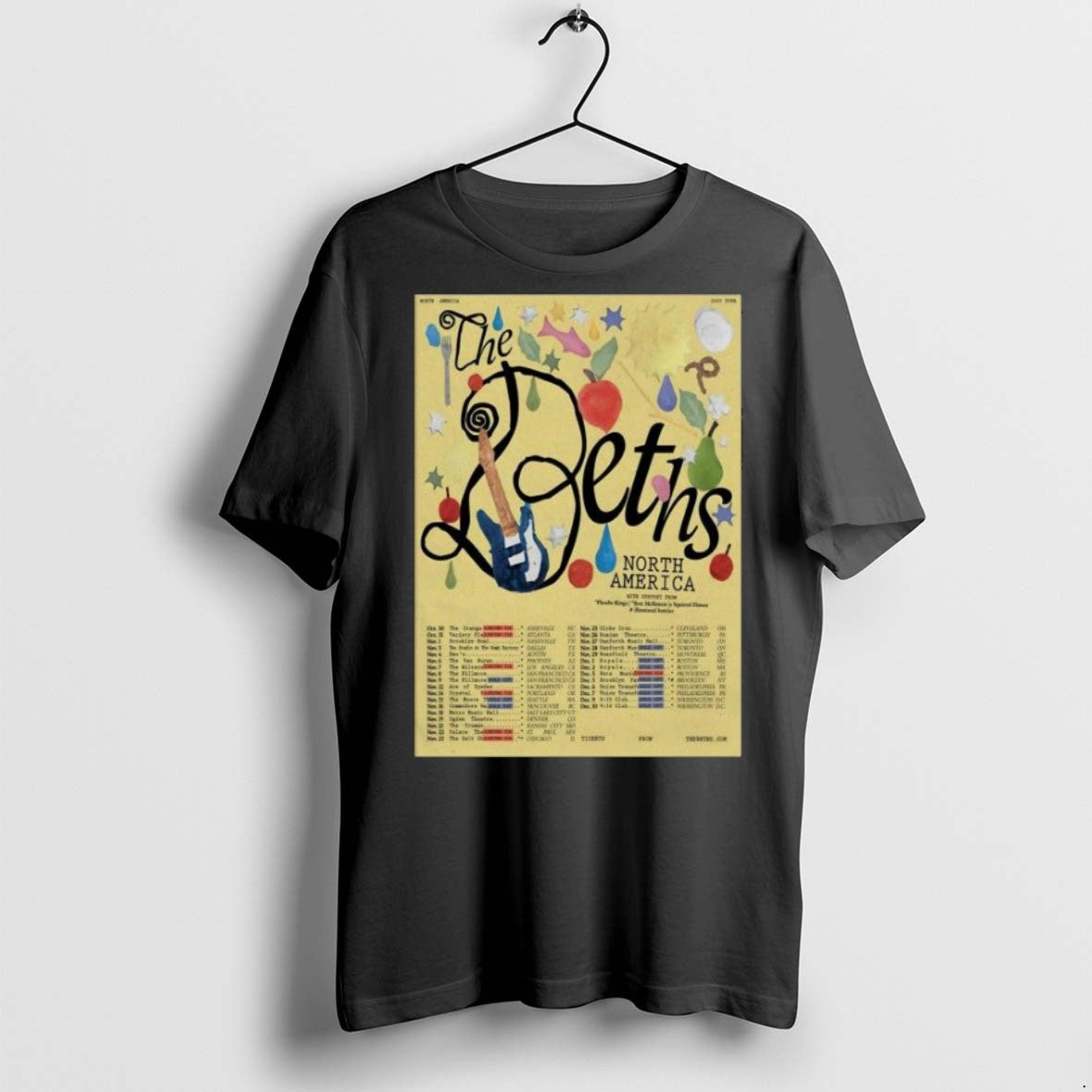 Premium The Beths North America 2025 Shows Long Sleve T Shirts - clothing by TeeHivey.com