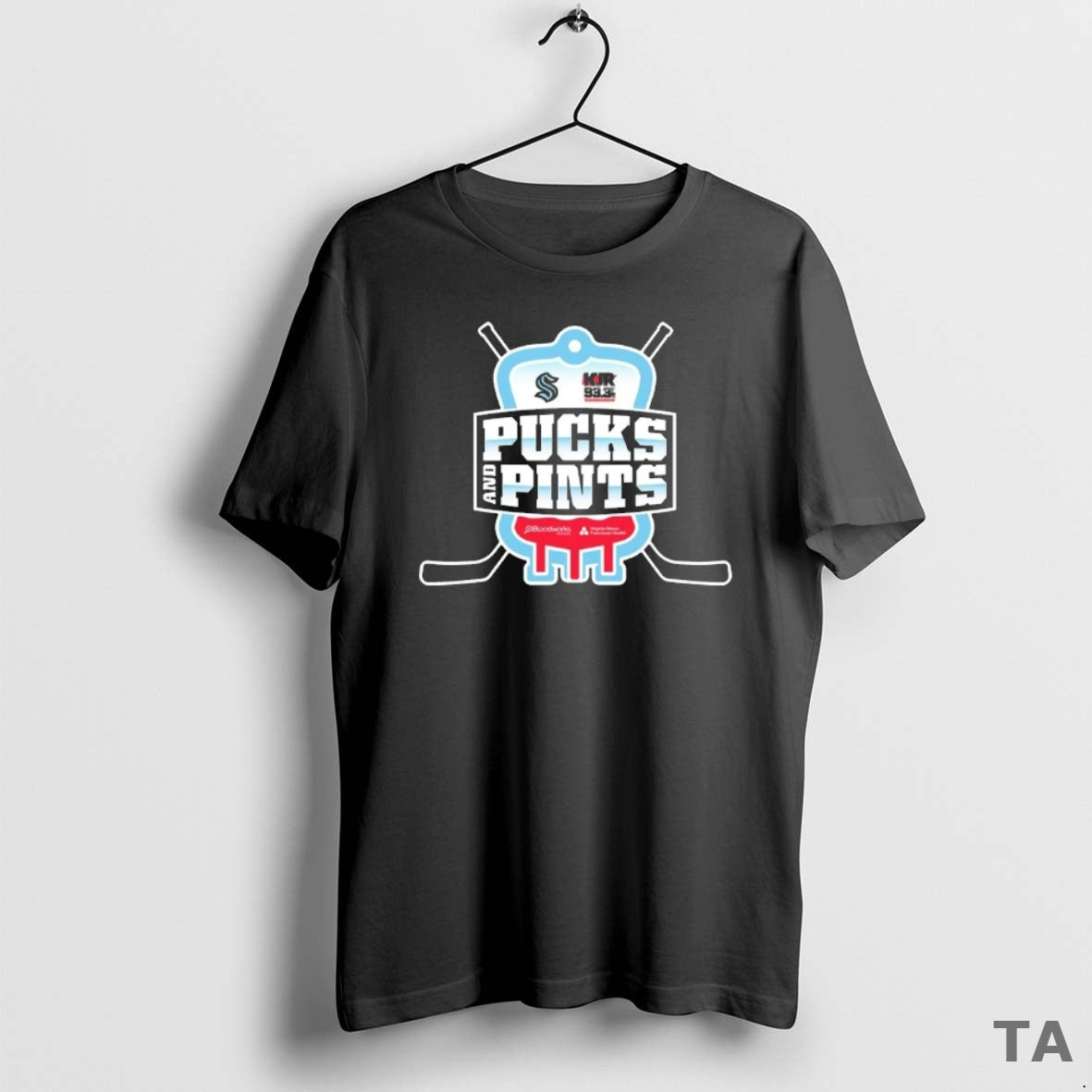 Top Pucks And Pints Seattle Kraken Kjr 93 T Shirt Sweater - clothing by TeeHivey.com