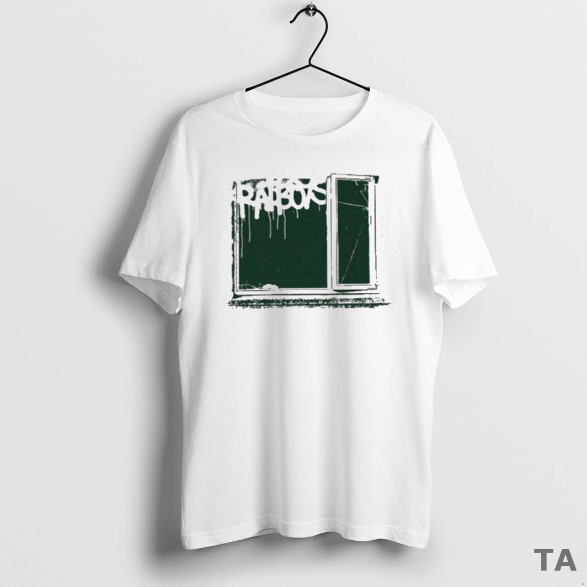 Top Ratboys Beige Cracked Window T Shirt Sweater - clothing by TeeHivey.com