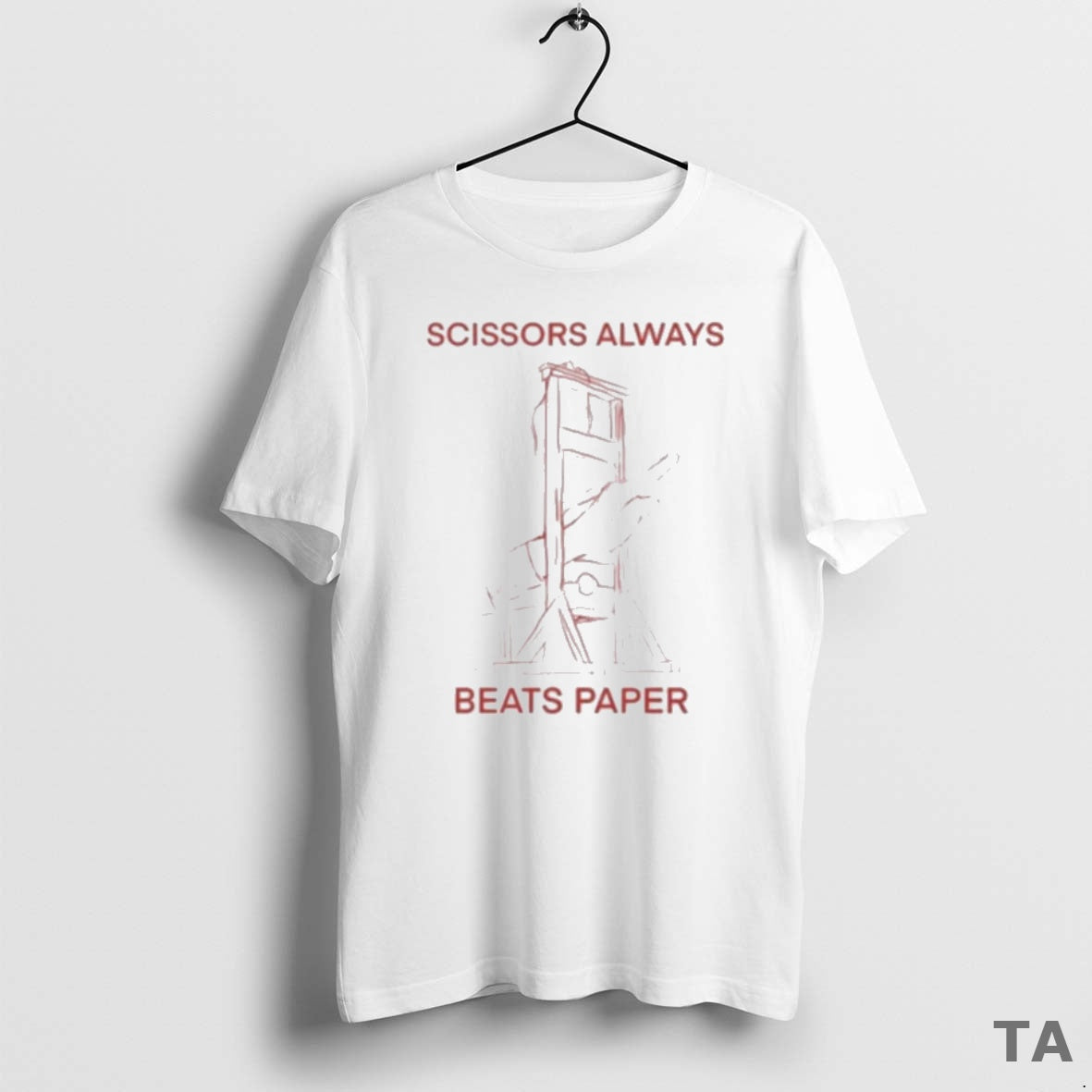 Top Scissors Always Beats Paper T Shirt Sweater - clothing by TeeHivey.com