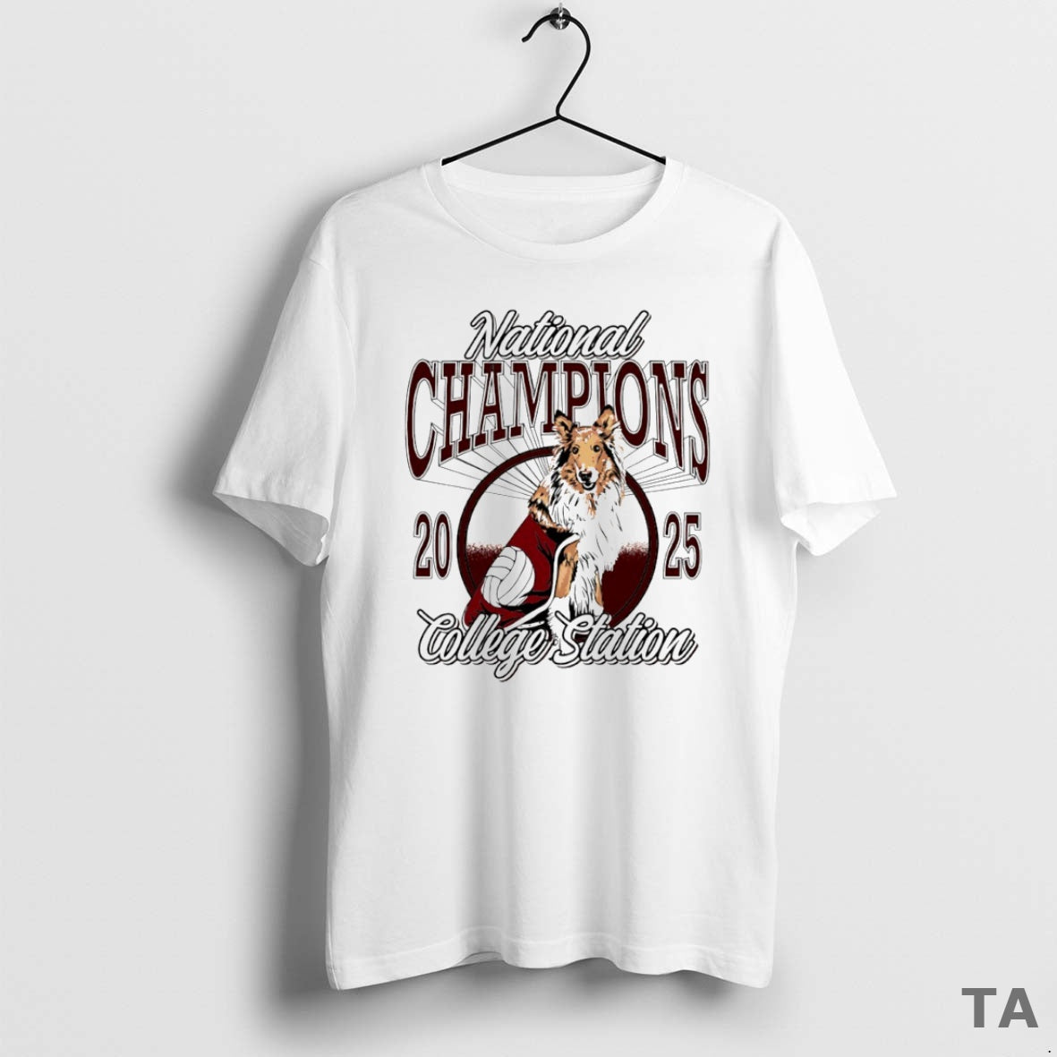 Top Texas A And M Womens Volleyball 2025 National Champions College Station Circle - clothing by TeeHivey.com