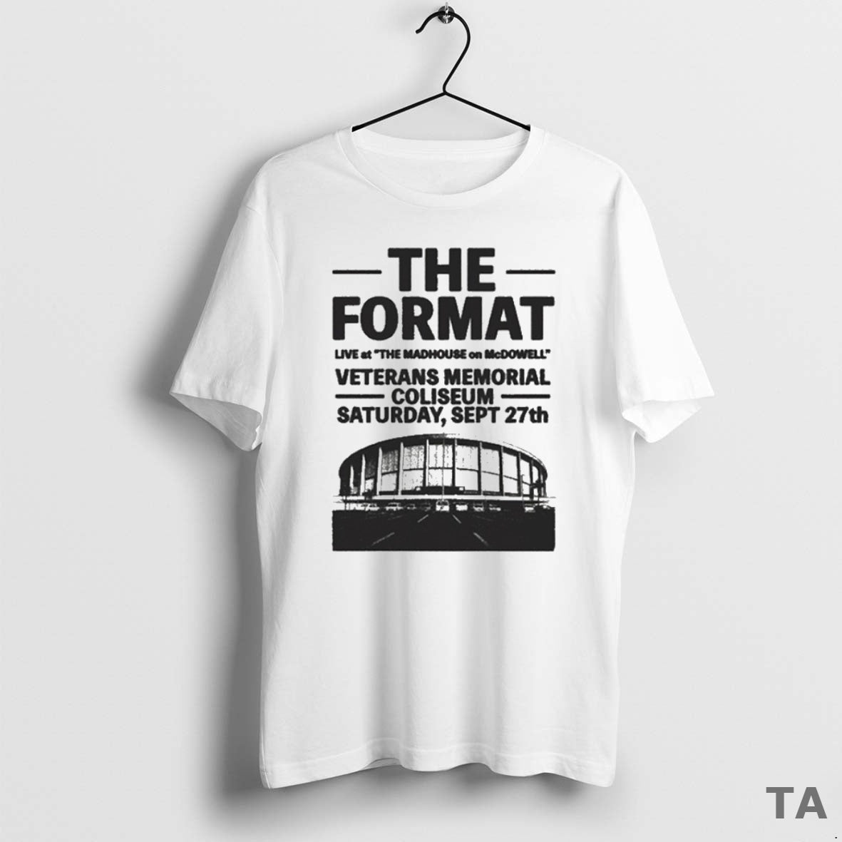Top The Format Phoenix Ringer Veterans Memorial Coliseum Saturday Sept 27th T Shirt Sweater - clothing by TeeHivey.com