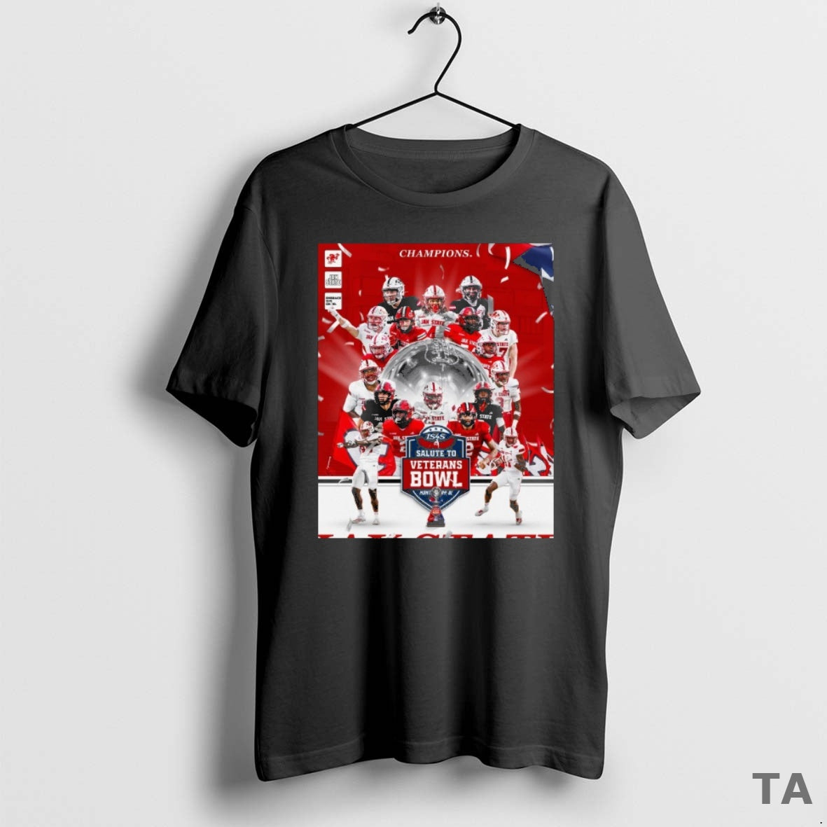 Top Is4s Salute To Veterans Bowl Montgomery Al Jacksonville State Gamecocks Football Champions - clothing by TeeHivey.com