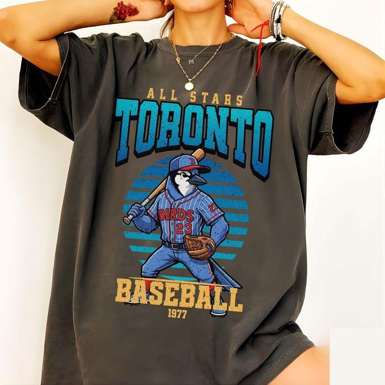 Toronto 2025 AL East Division Champion Team Shirt Retro Casual Streetwear Style Trendy Gift